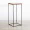 Box Frame High Table Walnut 460 x 460 x 1020 (h)