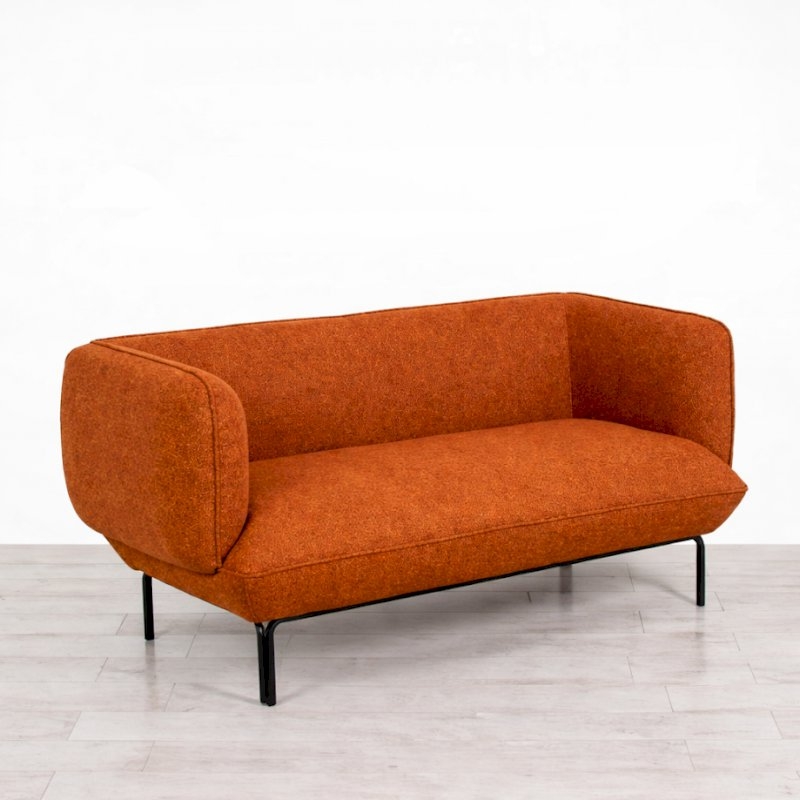 2 Seater Dove Sofa - Burnt Orange (available from 1st June)