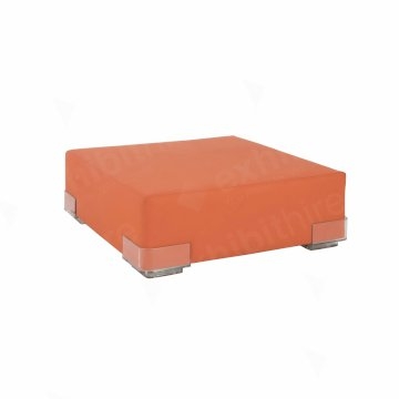 Orange Modular Pouffe Unit