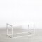 Box Frame Coffee Table White 460 x 920 x 460 (h)