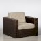 Rattan Chair Brown