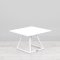 Dallas Square Coffee Table - White