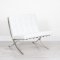 Barcelona Style Chair - White