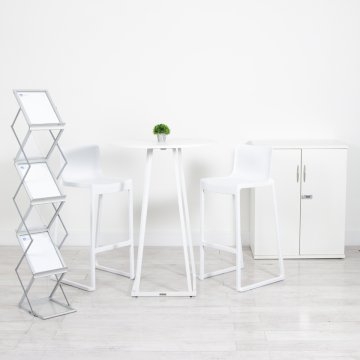 White Round Dallas Package