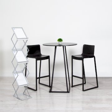 Basic Black Round Dallas Package