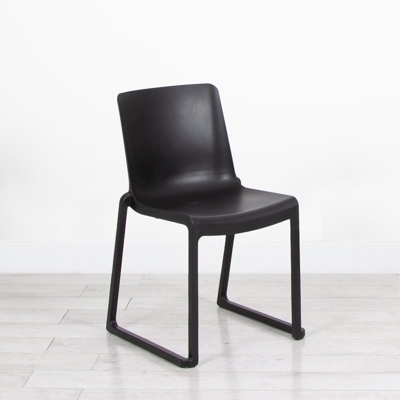 Kansas Linking Chair - Black