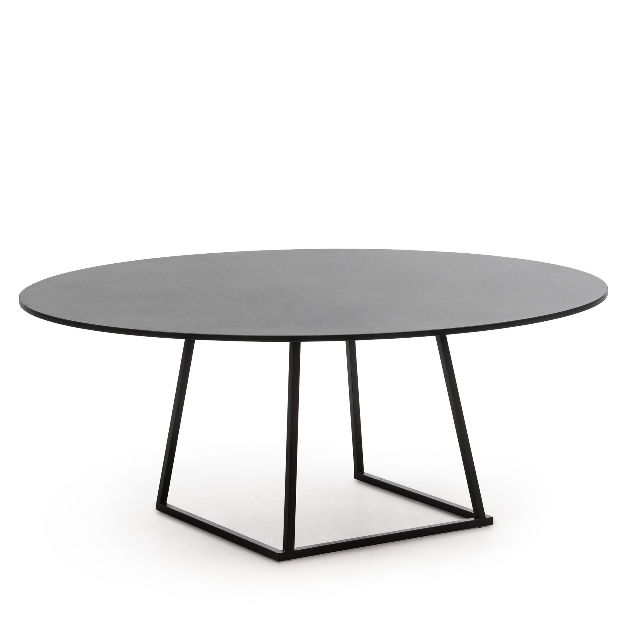 Dallas Round XXL Bistro Table - Black