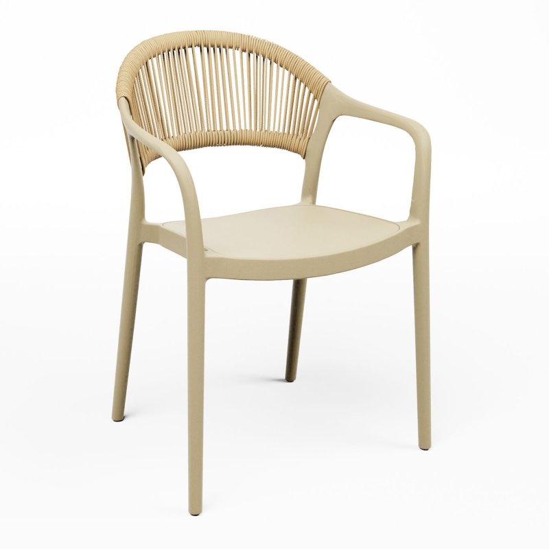 Loop Stacking Chair - Sand