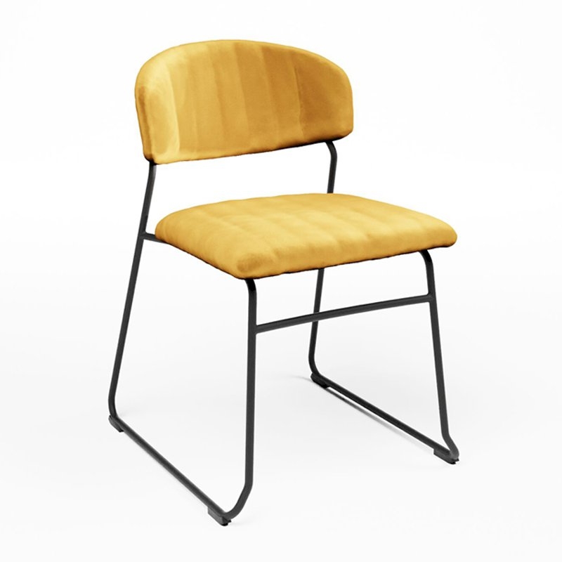 Ski Chair - Gold