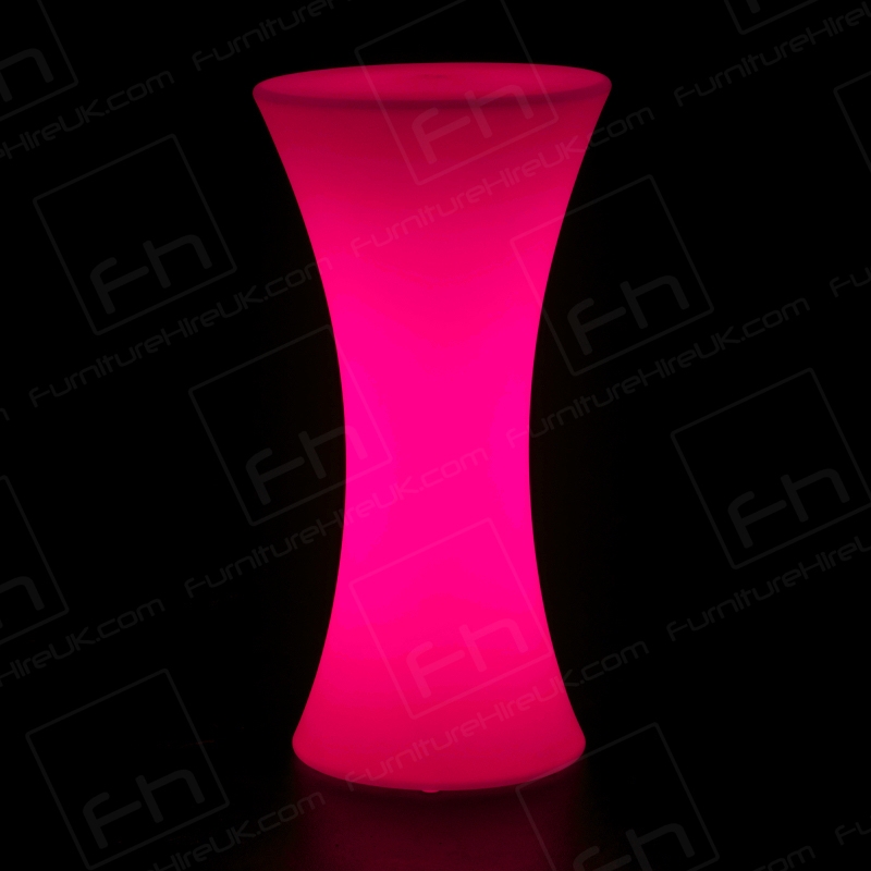 LED Colour-Changing Poseur Table