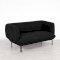 2 Seater Dove Sofa - Black (available from 5th July)