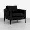 Sandhurst Armchair - Black (available from 5th July)