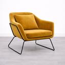 Compton Armchair - Gold Velvet
