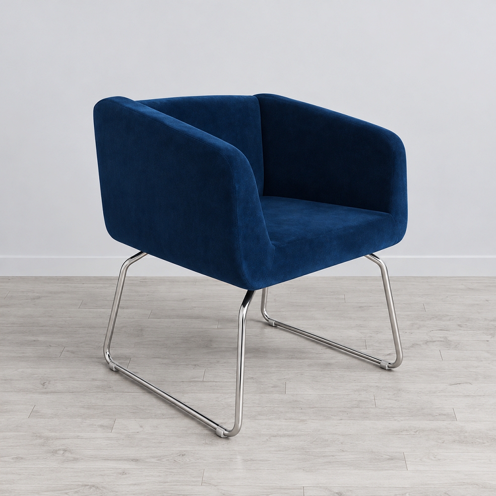 Blue Troy Chair