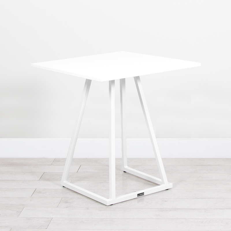 Dallas Square Bistro Table - White