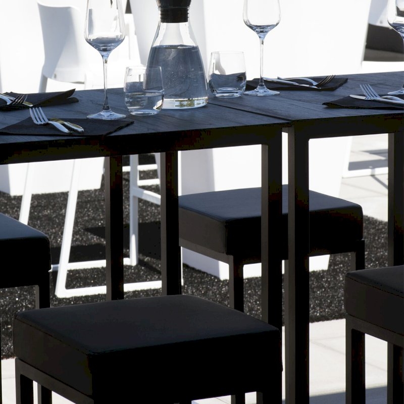 Nevada Box Frame Table - Black