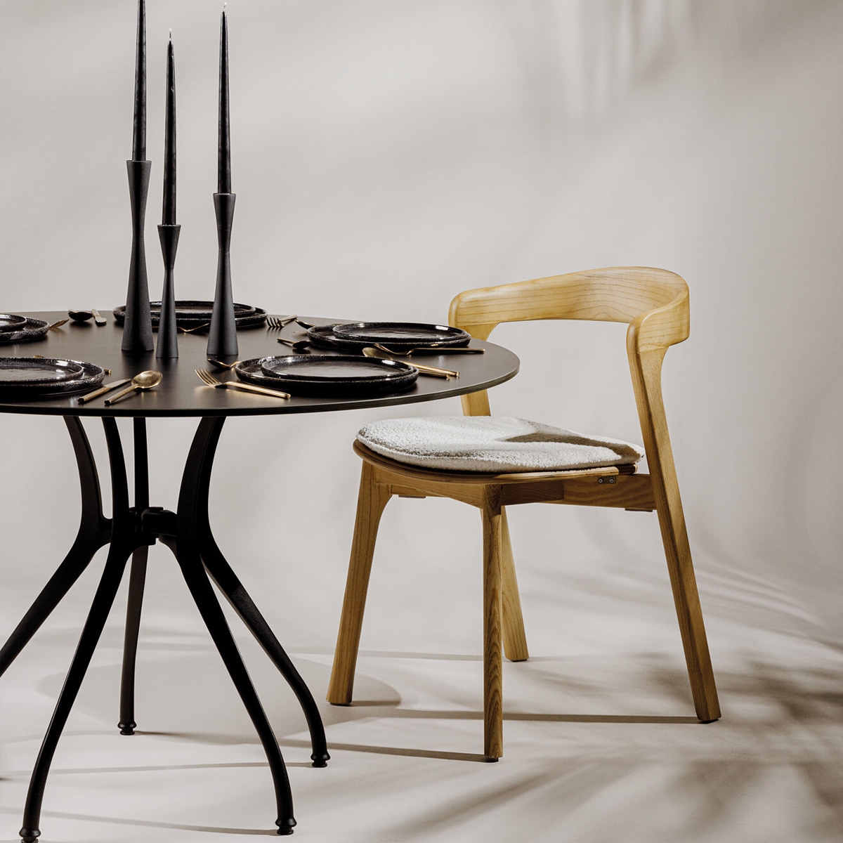 Tray Chair - Oak
