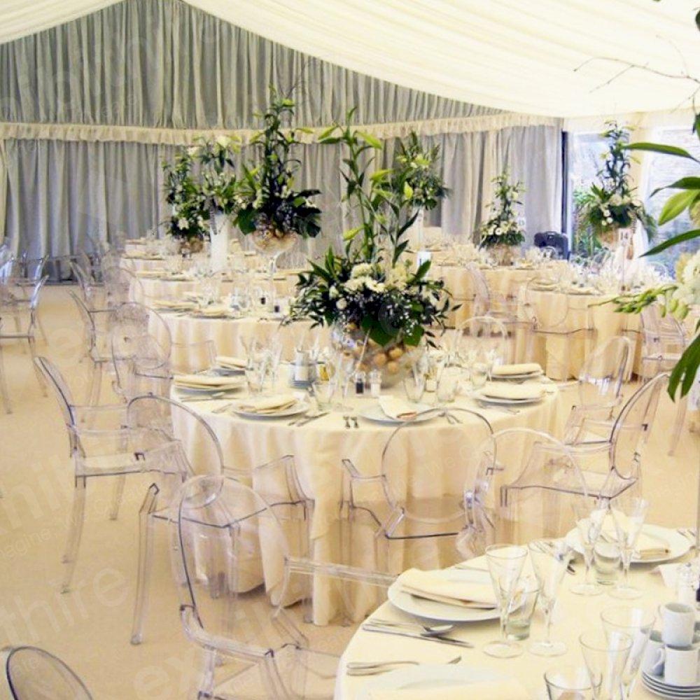 Louis Ghost Chairs will make any event look classy and modern.