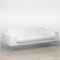 Lay Sofa Large - White Leather