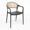 Loop Stacking Chair - Black
