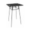 Miami Poseur Table - Black