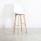 White Modular Esme Stool