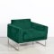 Lay Armchair - Green Velvet