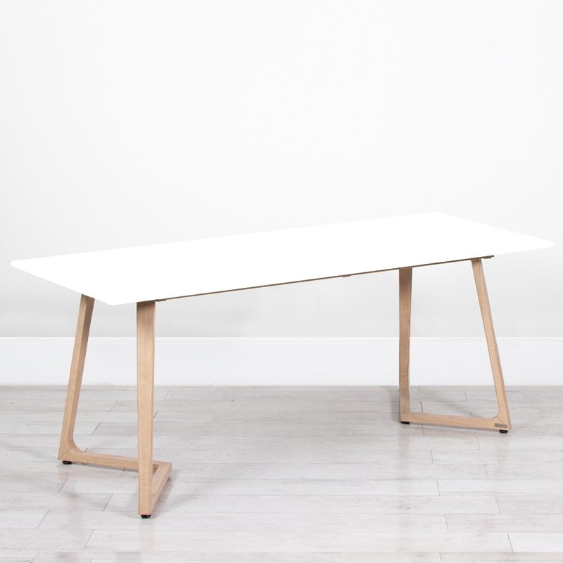 Boston Double Bistro Table - White