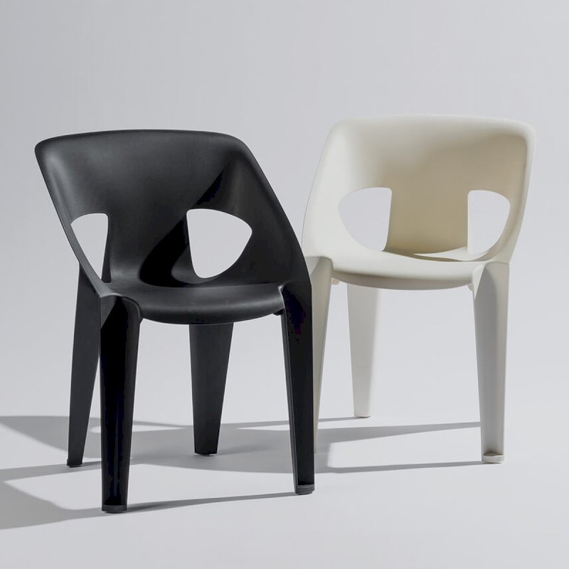 Ark Stacking Chair - Black