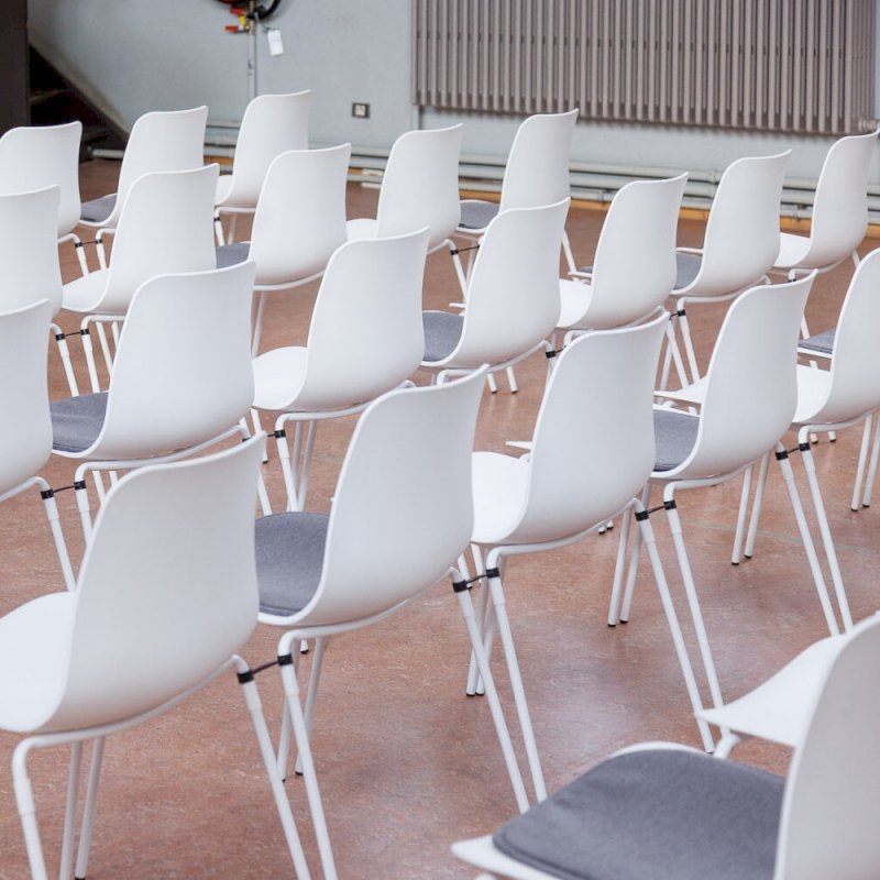 Curve Stacking Chair - White