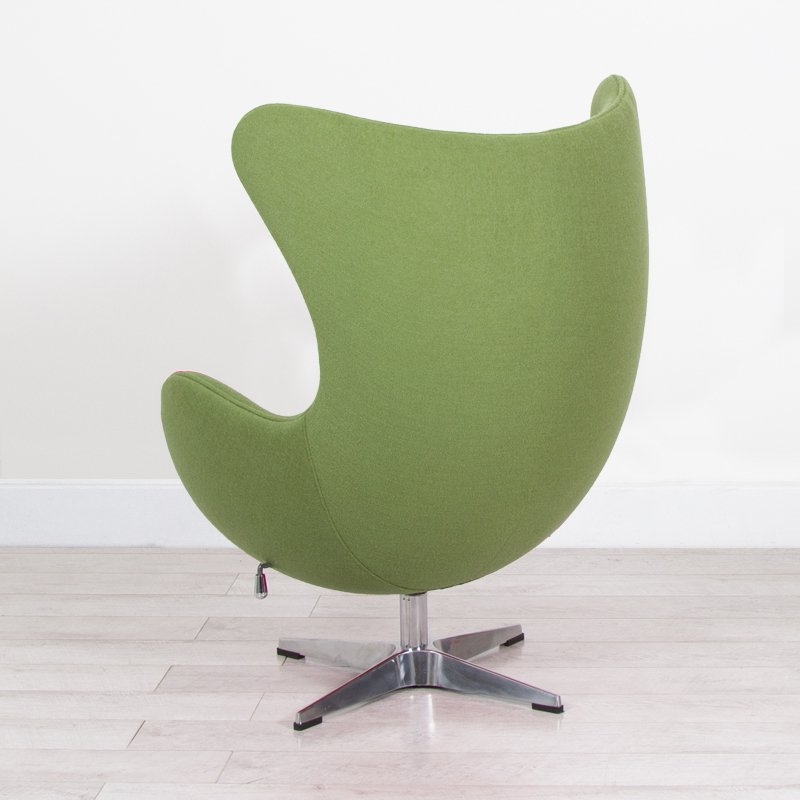 Egg Chair - Green Fabric