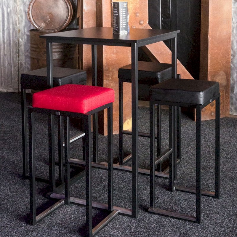 Nevada Box Frame Table - Black